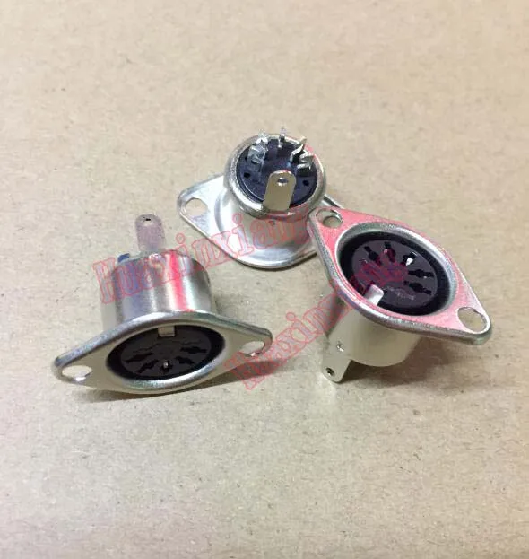 20pcs/Lot Big S Terminal DIN5/DIN Female Jack/Plug Connctor Panel Mount solder type adapter With ear
20pcs/Lot Big S Terminal DIN5/DIN Female Jack/Plug Connctor Panel Mount solder type adapter With ear