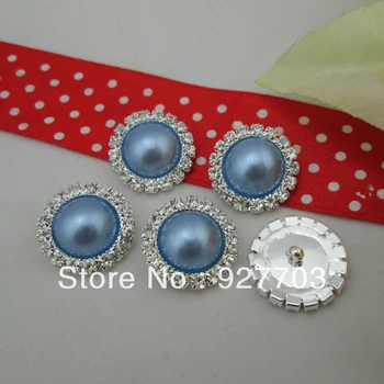 (CM541 17mm) 50 Pcs Round Clear Rhinestone Crystal Sky Blue Pearl Buttons For Sewing Craft
(CM541 17mm) 50 Pcs Round Clear Rhinestone Crystal Sky Blue Pearl Buttons For Sewing Craft