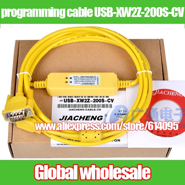 1pcs PLC programming cable for Omron CS CJ / data download cable USB-XW2Z-200S-CV / CQM1 CPM1 CPM1A 2A C200HE HG HX HS
1pcs PLC programming cable for Omron CS CJ / data download cable USB-XW2Z-200S-CV / CQM1 CPM1 CPM1A 2A C200HE HG HX HS