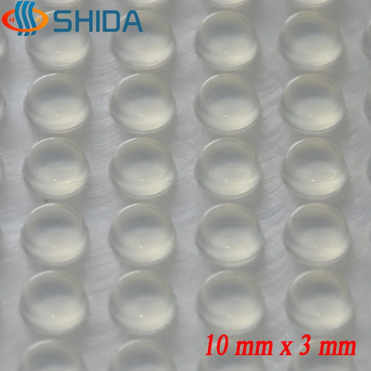 100 PCS 10 x 3 mm Self Adhesive Clear Anti Slip Silicone Furniture Bumper Pads Shock Absorber Flat Rubber Feet Pads for Cabinet
100 PCS 10 x 3 mm Self Adhesive Clear Anti Slip Silicone Furniture Bumper Pads Shock Absorber Flat Rubber Feet Pads for Cabinet