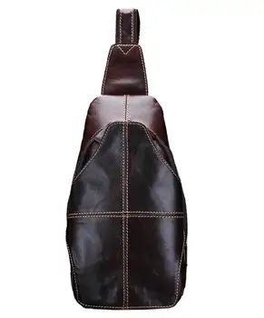 Men Oil Wax Leather First Layer Cowhide Sling Chest Back Pack Travel Riding Sling Cross Body Messenger Shoulder Bag
Men Oil Wax Leather First Layer Cowhide Sling Chest Back Pack Travel Riding Sling Cross Body Messenger Shoulder Bag