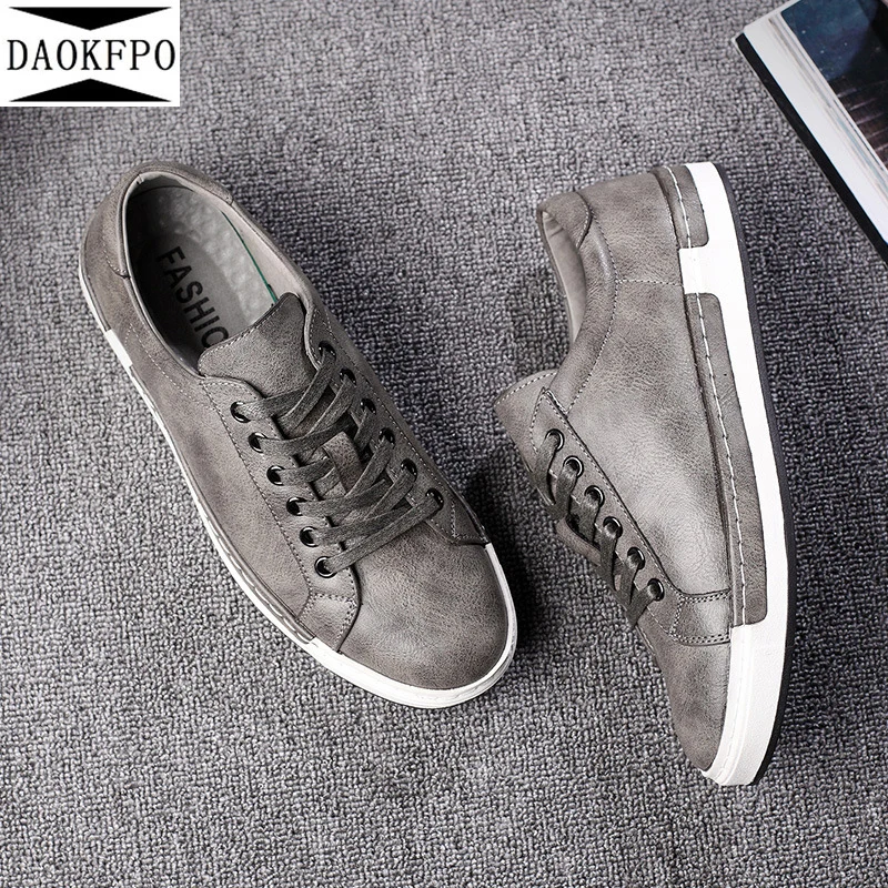 DAOKFPO 2019New Luxury Leather Shoes Men Sneakers Men Trainers Lace-up Flat Driving Shoes Casual
DAOKFPO 2019New Luxury Leather Shoes Men Sneakers Men Trainers Lace-up Flat Driving Shoes Casual