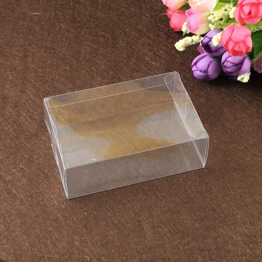 

50pcs 6*12*15cm clear plastic pvc box packing boxes for gifts/chocolate/candy/cosmetic/crafts square transparent pvc Box
