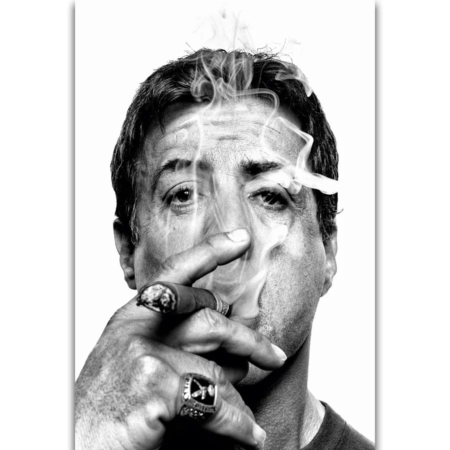 FX1723 Hot Sylvester Stallone Smoking Cigar Movie Actor Star Custom Poster Art Silk Light Canvas Home Room Wall Printing Decor
FX1723 Hot Sylvester Stallone Smoking Cigar Movie Actor Star Custom Poster Art Silk Light Canvas Home Room Wall Printing Decor