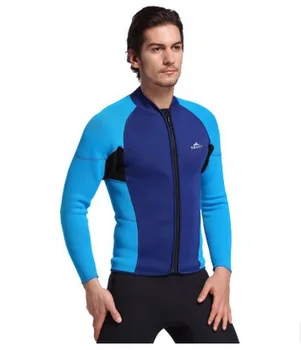 SBART 2MM Neoprene Wetsuit Tops Men Swimming Shirt Long Sleeve Surfing Snokling Rashguard Plus Size Swim Shirts Beach BathingTop
SBART 2MM Neoprene Wetsuit Tops Men Swimming Shirt Long Sleeve Surfing Snokling Rashguard Plus Size Swim Shirts Beach BathingTop