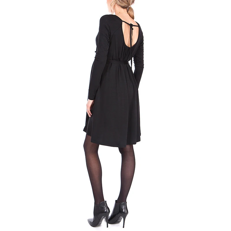 knee-length dress