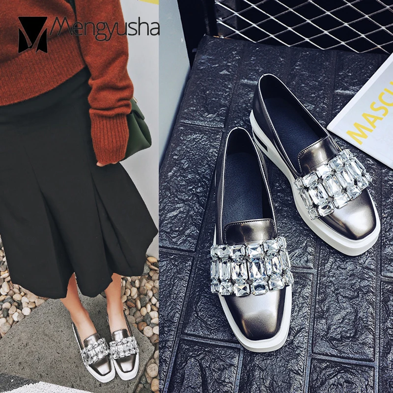 women square toe crystal flat shoes famous rhinestone decoration thick bottom flats women mules platform espadrilles shoes c743
women square toe crystal flat shoes famous rhinestone decoration thick bottom flats women mules platform espadrilles shoes c743