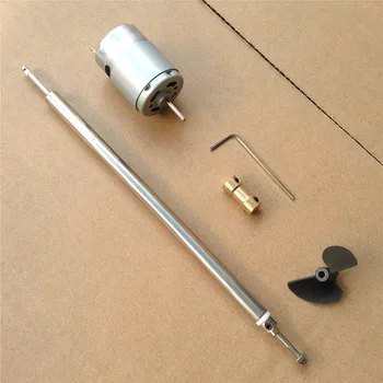 1Set Power Kit 380 Motor+20cm 3mm Drive Shaft+32mm wo-blade Propeller+2.3to3mm Coupling+Shaft Sleeve for DIY RC Jet Boats Parts
1Set Power Kit 380 Motor+20cm 3mm Drive Shaft+32mm wo-blade Propeller+2.3to3mm Coupling+Shaft Sleeve for DIY RC Jet Boats Parts