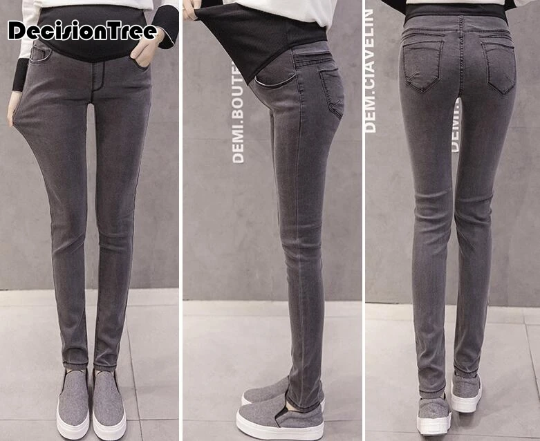 2019 new pregnant women elastic stretchy cotton jeans denim pencil pants maternity trousers elastic waist comfortable plus
2019 new pregnant women elastic stretchy cotton jeans denim pencil pants maternity trousers elastic waist comfortable plus