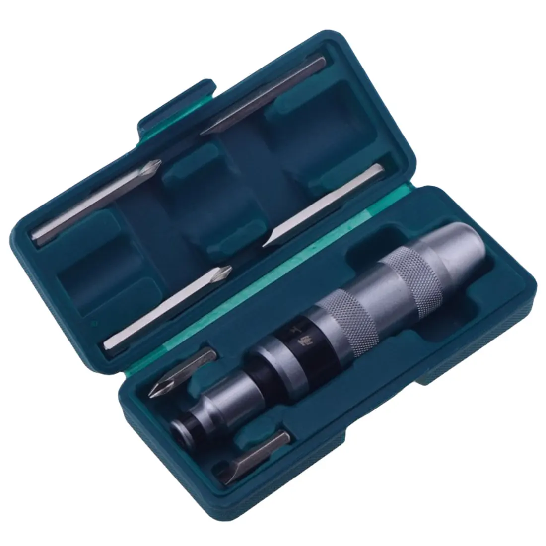 7pcs Multi-purpose Heavy Duty Impact Screwdriver Set Driver Chisel Bits Tools Socket Kit With Case Flat & Philli