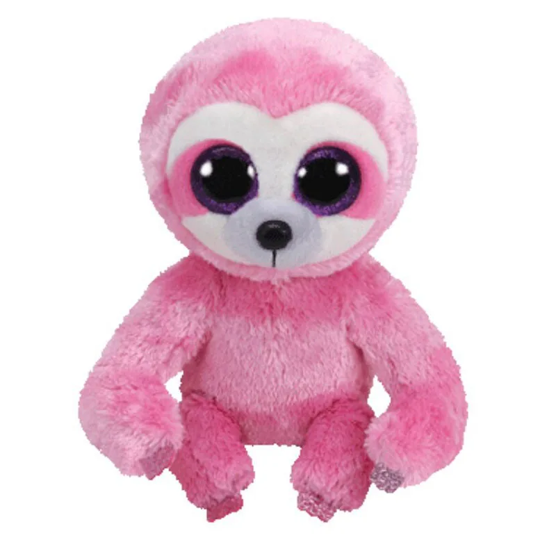 15cm Ty Beanie Baby Collection 6" Pink Simone the Sloth Claire's Exclusive Plush Stuffed Doll Kids Toys Children Christmas Gift
15cm Ty Beanie Baby Collection 6" Pink Simone the Sloth Claire's Exclusive Plush Stuffed Doll Kids Toys Children Christmas Gift