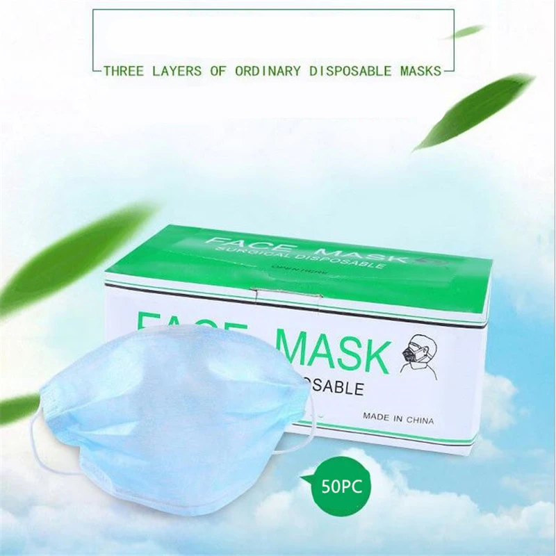 50PC Nail Supplies Disposable Thick Mask Three Layers of Filter Paper Non-woven Dustproof Box
50PC Nail Supplies Disposable Thick Mask Three Layers of Filter Paper Non-woven Dustproof Box