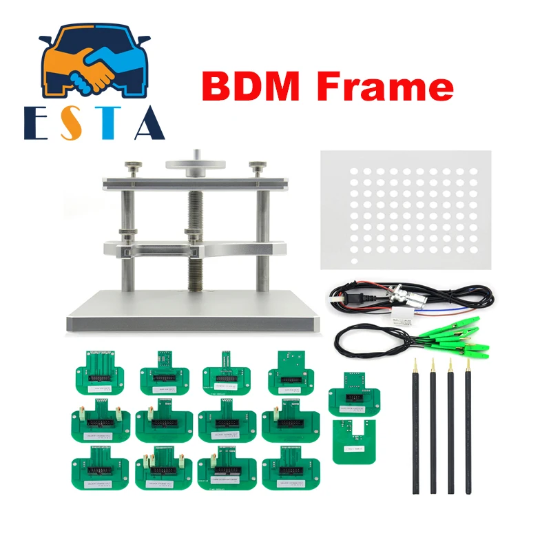 Aluminum Alloy LED BDM Frame RAMP Adapters 22pcs KTAG KESS KTM Dimsport BDM Probe Adapters Full Set Al ECU Programming Tool
Aluminum Alloy LED BDM Frame RAMP Adapters 22pcs KTAG KESS KTM Dimsport BDM Probe Adapters Full Set Al ECU Programming Tool