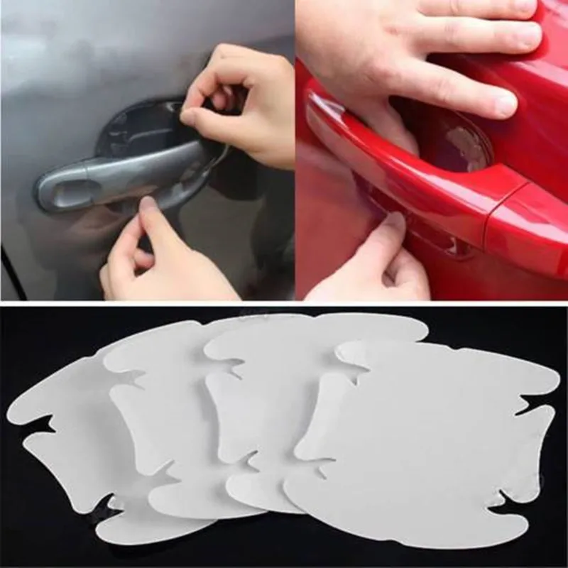 DOXINGYE 4 pcs/lot universal invisible Car door handle stickers car sticker protection protector film scratches resistant cover
DOXINGYE 4 pcs/lot universal invisible Car door handle stickers car sticker protection protector film scratches resistant cover