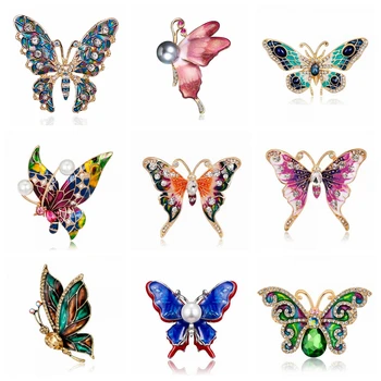 Rinhoo Natural animals Brooch pins Butterfly Brooches For women men jewelry Gift Cute Elegant Fashion Accessories
Rinhoo Natural animals Brooch pins Butterfly Brooches For women men jewelry Gift Cute Elegant Fashion Accessories
