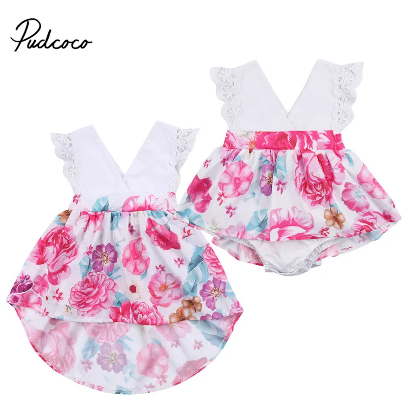 Cute Newborn Infant Baby Girl Floral Lace Ruffles Sleeveless Backless Romper Tutu Dress Princess Party Pageant Outfits Sunsuit
Cute Newborn Infant Baby Girl Floral Lace Ruffles Sleeveless Backless Romper Tutu Dress Princess Party Pageant Outfits Sunsuit