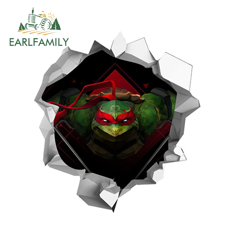 EARLFAMILY 13cm x 12cm Cartoon Ninja Turtles Car Decal Funny Car Window Bumper Michelangelo Torn Decal Car Sticker Waterproof
EARLFAMILY 13cm x 12cm Cartoon Ninja Turtles Car Decal Funny Car Window Bumper Michelangelo Torn Decal Car Sticker Waterproof