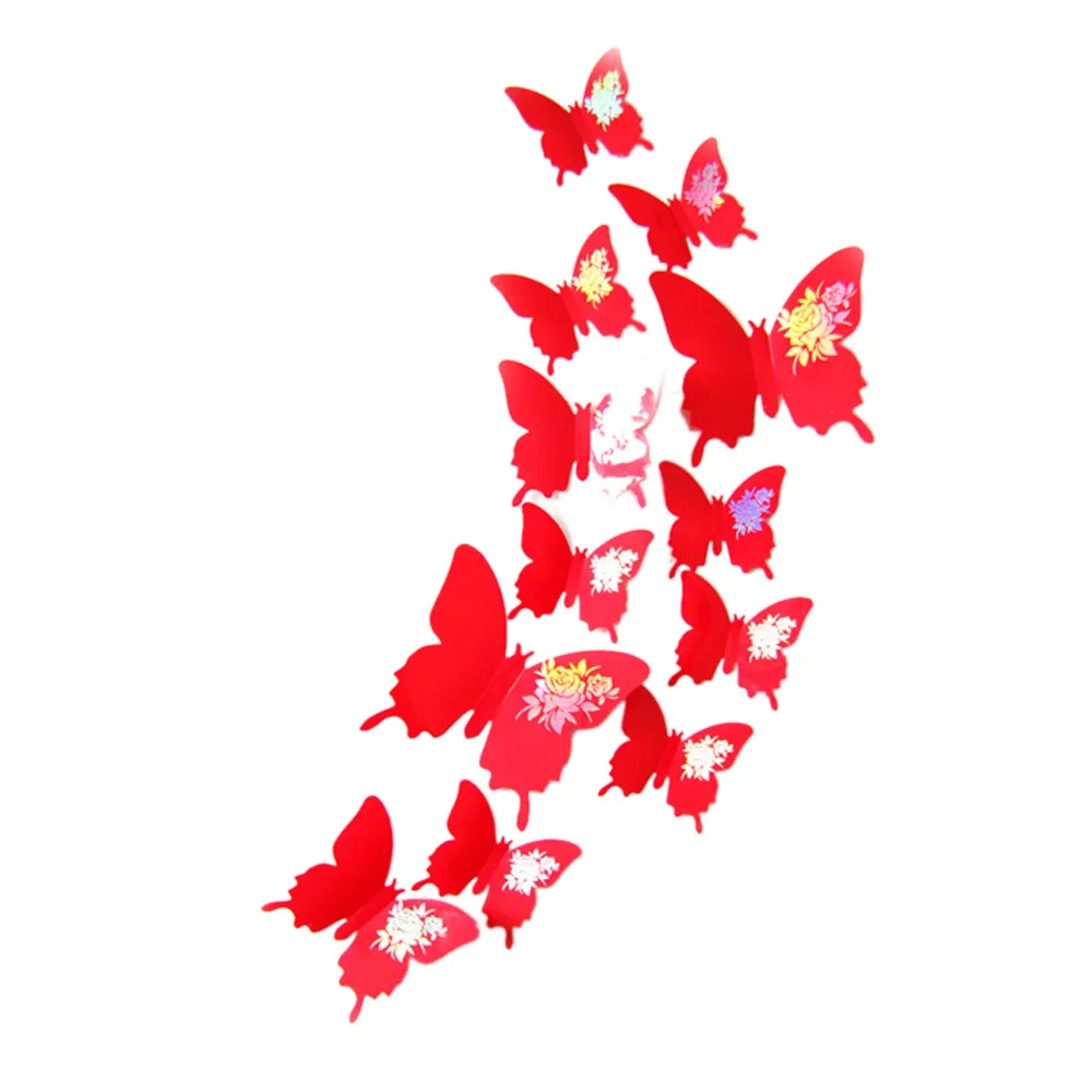 3D Butterfly Wall Sticker Red Wall Sticker Decal Butterfly 3D Wall Artist House Decoration
3D Butterfly Wall Sticker Red Wall Sticker Decal Butterfly 3D Wall Artist House Decoration