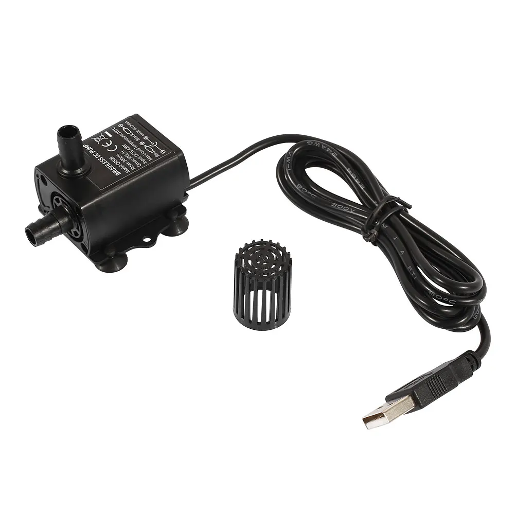 Versatile Water Pump Fountain Pump Mini Pump 4.8W DC5V USB Hmax 300cm Home Fountain Fish Tank Aquarium
Versatile Water Pump Fountain Pump Mini Pump 4.8W DC5V USB Hmax 300cm Home Fountain Fish Tank Aquarium