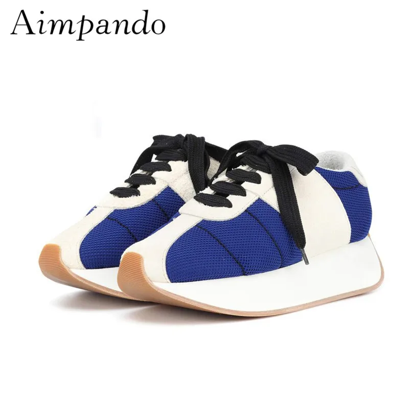 Newest 2019 Breathable Mesh Air Sneakers Thick Bottom Heel Round Toe Patchwork Cross-tied Walking Shoes Casual Shoes Woman
Newest 2019 Breathable Mesh Air Sneakers Thick Bottom Heel Round Toe Patchwork Cross-tied Walking Shoes Casual Shoes Woman