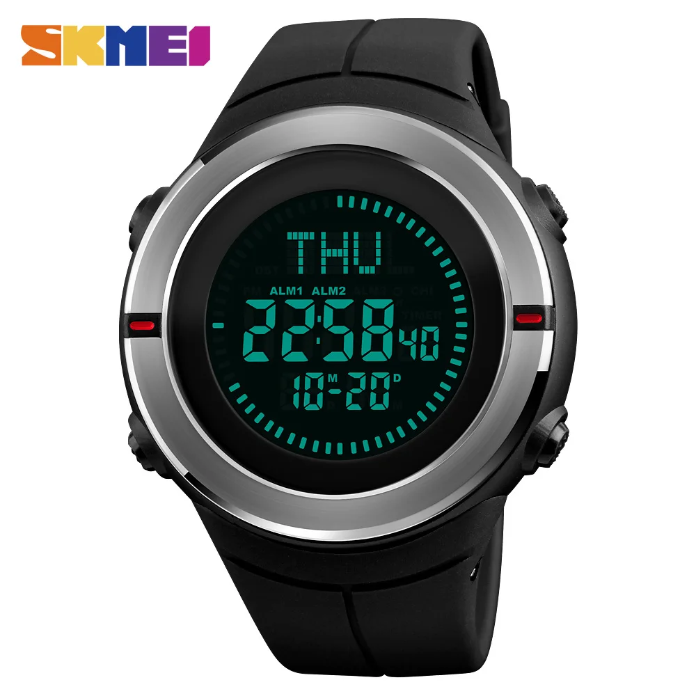 SKMEI Outdoor Sport Digital Men Watch Water Resistant Countdown World Time Wristwatches Summer Time Alarm Calendar Relogio 1294
SKMEI Outdoor Sport Digital Men Watch Water Resistant Countdown World Time Wristwatches Summer Time Alarm Calendar Relogio 1294