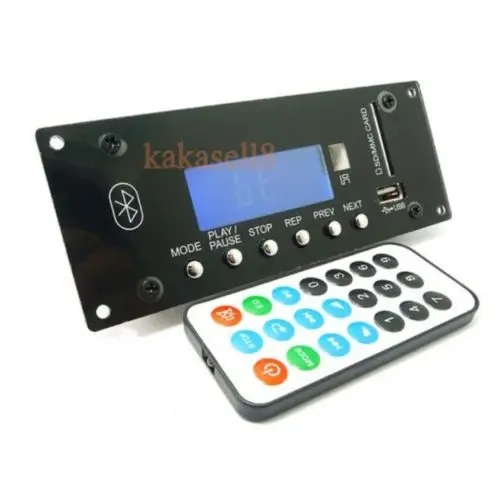 MP3 Decoding Board 4.0 Bluetooth Wireless Audio Module USB SD Radio APE FLAC WMA AUX External Signal Source Interference Board
MP3 Decoding Board 4.0 Bluetooth Wireless Audio Module USB SD Radio APE FLAC WMA AUX External Signal Source Interference Board