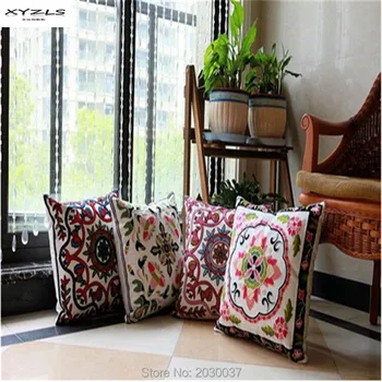 XYZLS Classical Embroidered 100% Cotton Cushions Decorative Pillows High Quality Cushion for Home Sofa Decoration
XYZLS Classical Embroidered 100% Cotton Cushions Decorative Pillows High Quality Cushion for Home Sofa Decoration
