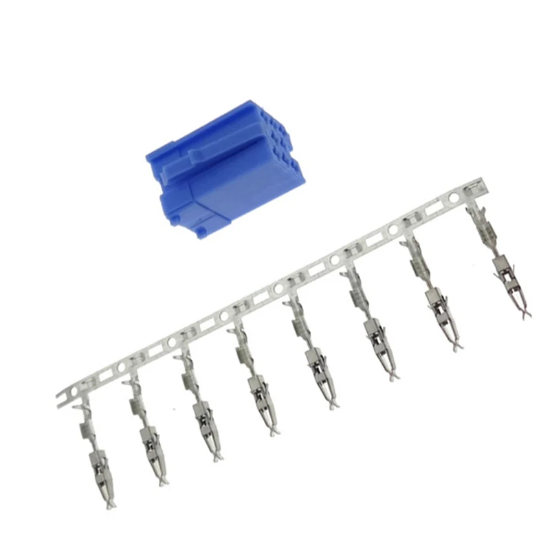 10 Sets Blue MINI ISO 8Pin Port Connector For Volkswagen Audi Skoda VDO Blaupunkt Mini ISO Connector
10 Sets Blue MINI ISO 8Pin Port Connector For Volkswagen Audi Skoda VDO Blaupunkt Mini ISO Connector