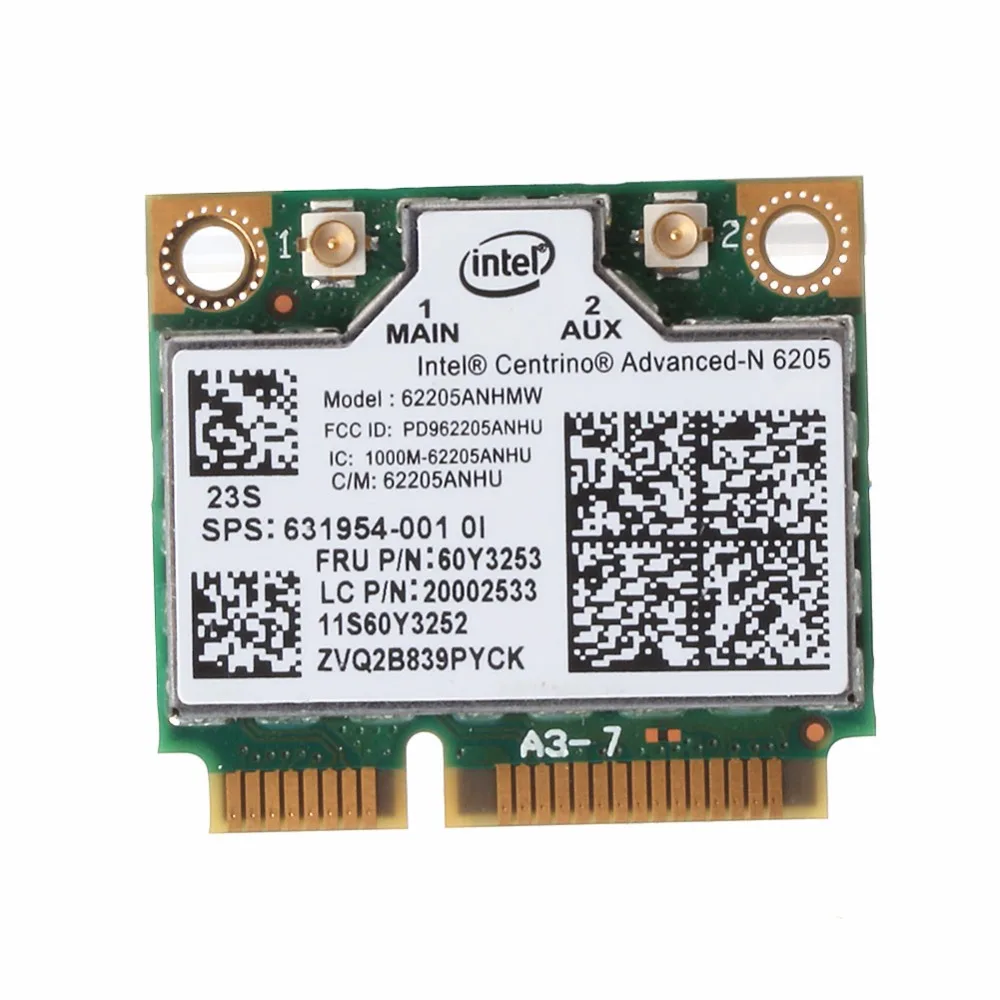 New Intel Dual Band Wireless-AC wifi Card for Lenovo Thinkpad X230 T430 60Y3253 C26
New Intel Dual Band Wireless-AC wifi Card for Lenovo Thinkpad X230 T430 60Y3253 C26