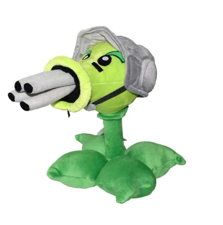 Star Product 12inch 30cm Lovely Plant Vs Zombies PopCap Gatling Peashooter Plush Toys,1pcs/pack 
Star Product 12inch 30cm Lovely Plant Vs Zombies PopCap Gatling Peashooter Plush Toys,1pcs/pack