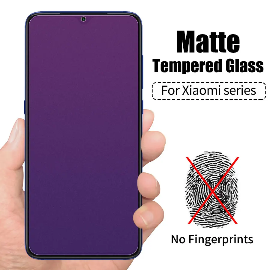 Anti Blue Purple Light Frosted Matte No Fingerprint Screen Protector Film Tempered Glass For Xiaomi Mi 9 Mi9
Anti Blue Purple Light Frosted Matte No Fingerprint Screen Protector Film Tempered Glass For Xiaomi Mi 9 Mi9