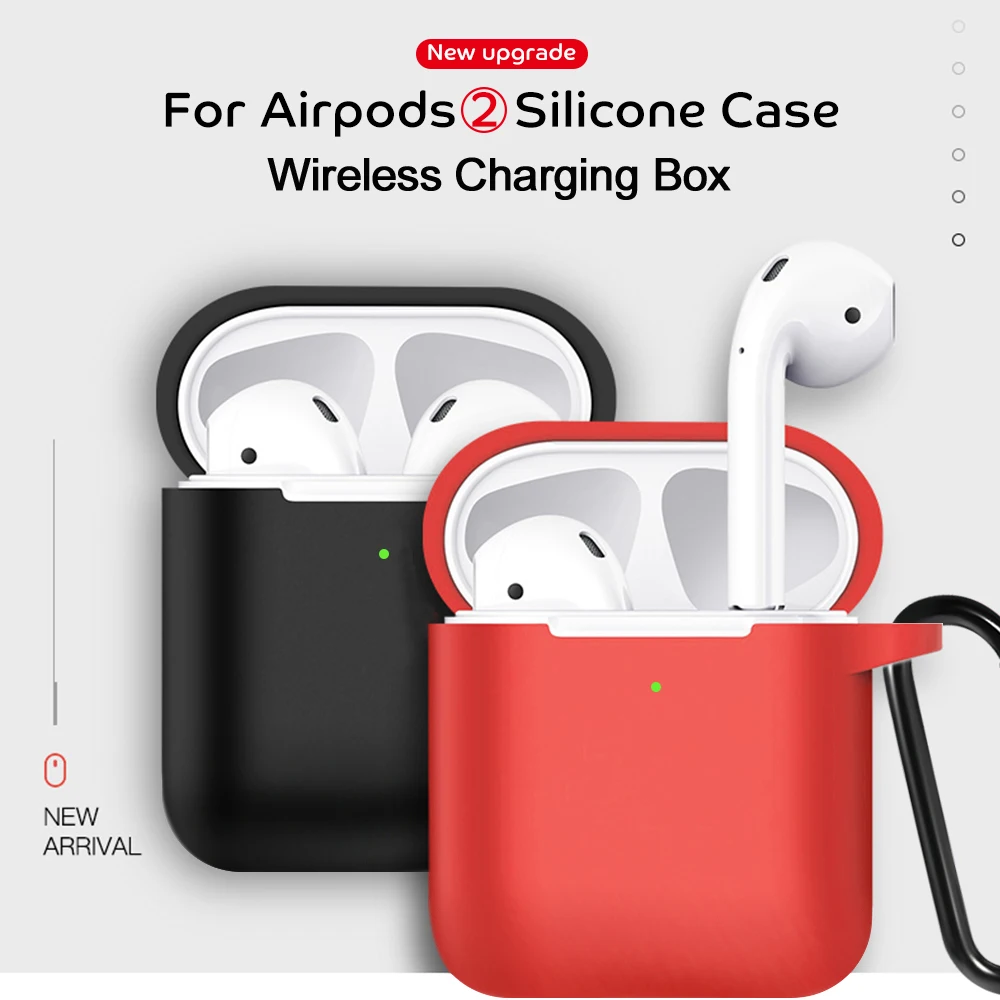 Liquid Silicone Cases for Airpods 2 Protective Earphone Cover Case for Apple airpods2 Air pods 2 Shockproof Anti-fingerprint
Liquid Silicone Cases for Airpods 2 Protective Earphone Cover Case for Apple airpods2 Air pods 2 Shockproof Anti-fingerprint