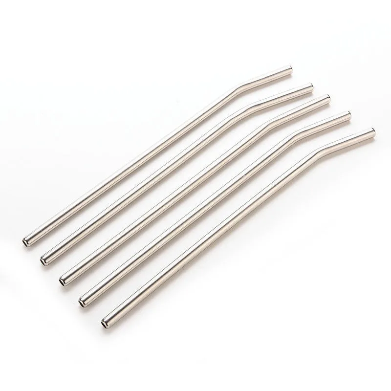 

1000pcs/lot 20oz/30oz 8 inch Length Stainless Steel Metal Drinking Reusable Straws Stag Party Cocktail Party