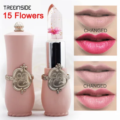 TREEINSIDE Burst makeup temperature change Lipstick transparent transparent jelly moisturizing gold flower dried flowers
TREEINSIDE Burst makeup temperature change Lipstick transparent transparent jelly moisturizing gold flower dried flowers