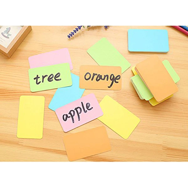 100 memory cards Blank DIY graffiti word cards net Small memo pad blocks Memorandum note Blank word cards
100 memory cards Blank DIY graffiti word cards net Small memo pad blocks Memorandum note Blank word cards