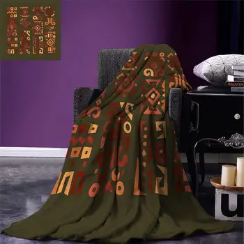 Earth Tones Throw Blanket Doodle Style Graphic African Figures in Four Vertical Borders Ethnic Accents Warm Microfiber
Earth Tones Throw Blanket Doodle Style Graphic African Figures in Four Vertical Borders Ethnic Accents Warm Microfiber
