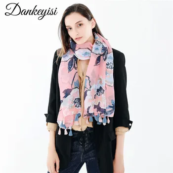 DANKEYISI Women Scarf Shawl Spring Autumn Female Scarf Women Printed Shawls Beach Cover-ups
DANKEYISI Women Scarf Shawl Spring Autumn Female Scarf Women Printed Shawls Beach Cover-ups