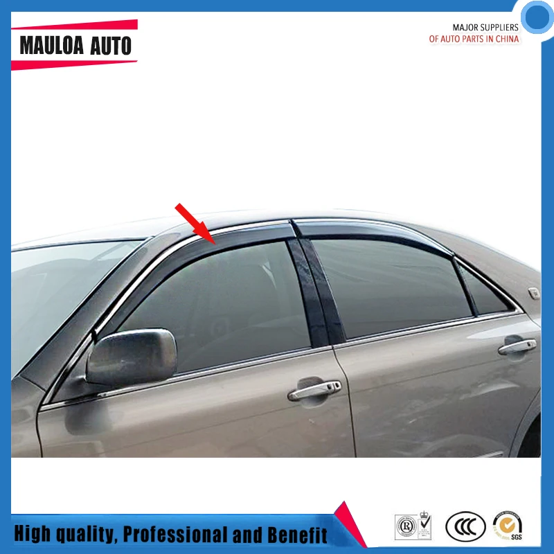 4 Piece Injection molding trim vent shade rain sun wind deflector window visor for CROWN 2005-2009 2010-2014 2015-2018
4 Piece Injection molding trim vent shade rain sun wind deflector window visor for CROWN 2005-2009 2010-2014 2015-2018