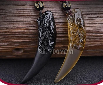 Drop Ship Chinese Handwork Natural Black Ice Obsidian Carved Long Wolf Head Amulet Lucky Pendant + Free Beads Necklace Jewelry
Drop Ship Chinese Handwork Natural Black Ice Obsidian Carved Long Wolf Head Amulet Lucky Pendant + Free Beads Necklace Jewelry