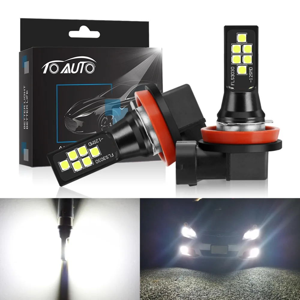 2pcs 1400LM H8 H11 LED HB4 9006 HB3 9005 LED Bulbs Car Lights 6000K White Driving Lamp Auto Bulb DC 12V
2pcs 1400LM H8 H11 LED HB4 9006 HB3 9005 LED Bulbs Car Lights 6000K White Driving Lamp Auto Bulb DC 12V