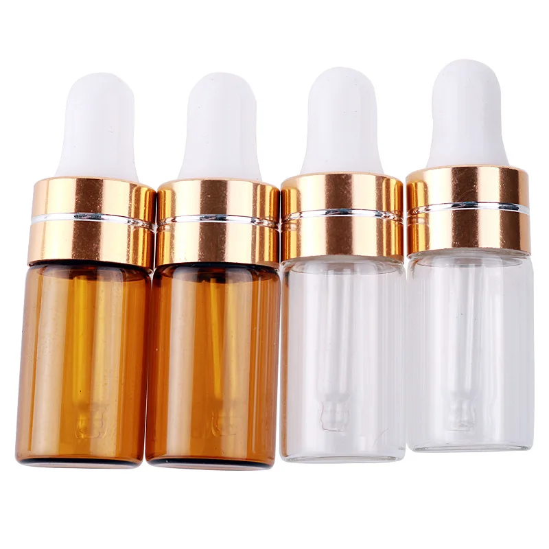 50 pcs Essential Oil Vial Empty Glass Cosmetic Container Plastic Cap Dropper Bottle Portable Perfume Refillable Bottle 3ML 5ML
50 pcs Essential Oil Vial Empty Glass Cosmetic Container Plastic Cap Dropper Bottle Portable Perfume Refillable Bottle 3ML 5ML