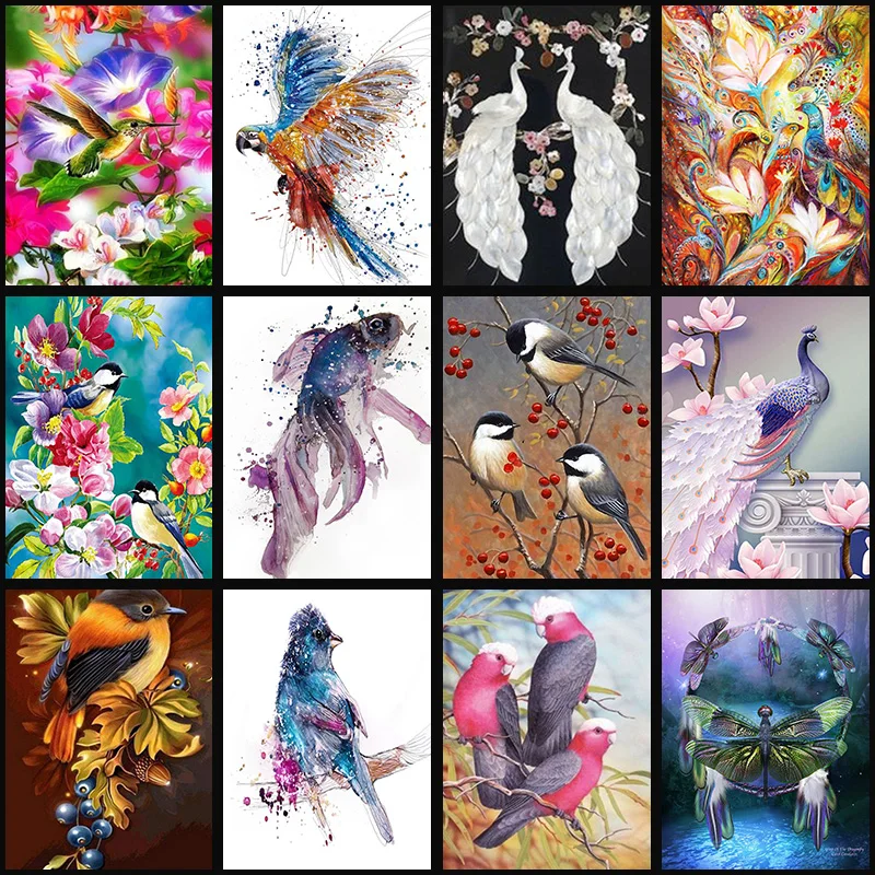 DIY full Diamond Embroidery Animal birds Cross Stitch Mosaic diamond painting Scenery Pattern decor gift
DIY full Diamond Embroidery Animal birds Cross Stitch Mosaic diamond painting Scenery Pattern decor gift