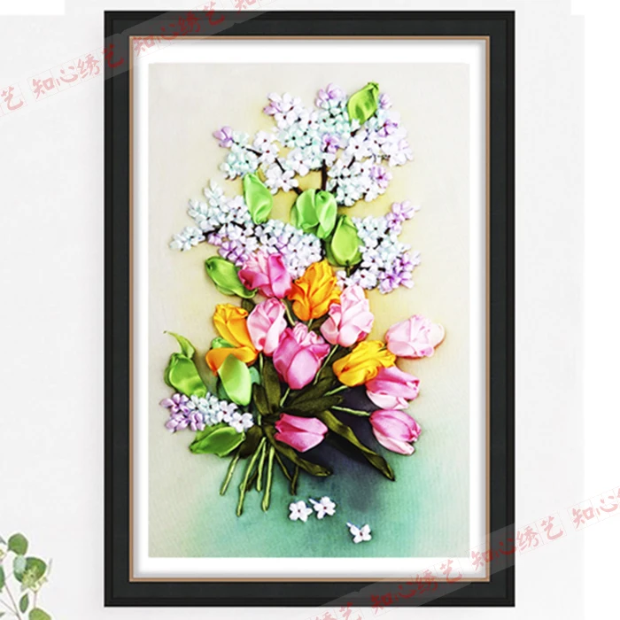 new blooming flower craft gift wall pattern various colours flower unfinished 3D Ribbon cross stitch DIY embroidery stitching 22
new blooming flower craft gift wall pattern various colours flower unfinished 3D Ribbon cross stitch DIY embroidery stitching 22