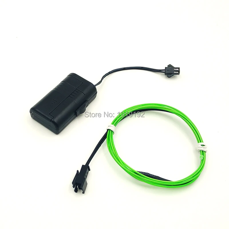 1.3mm 1Meter Powered by Micro 1.5V EL Driver Flexible EL Wire Rope Cable Strip Neon Glowing Light Home Clothing Party Decoration
1.3mm 1Meter Powered by Micro 1.5V EL Driver Flexible EL Wire Rope Cable Strip Neon Glowing Light Home Clothing Party Decoration