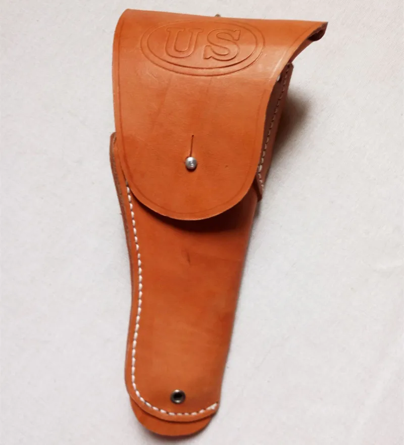 WWII USMC US Army M1916 Brown Leather Pistol Holster For Colt 45 M1911 Pistol-US234
WWII USMC US Army M1916 Brown Leather Pistol Holster For Colt 45 M1911 Pistol-US234