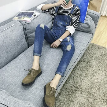 Fshion Korean version of the Men's Plus Size Overalls Trend Hole Denim Pants Casual Wild Student Jeans
Fshion Korean version of the Men's Plus Size Overalls Trend Hole Denim Pants Casual Wild Student Jeans