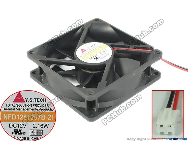 Двухпроводной охлаждающий вентилятор для сервера Y.S TECH NFD1281257B-2I DC 12 В 2,16 Вт 80x80x25 мм
Двухпроводной охлаждающий вентилятор для сервера Y.S TECH NFD1281257B-2I DC 12 В 2,16 Вт 80x80x25 мм