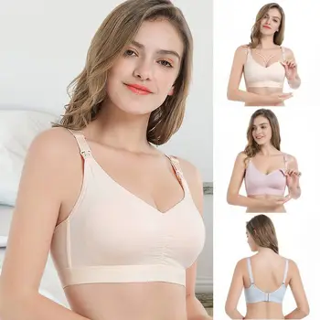 Nursing Underwear Clothes Plus size Women Maternity Bra Pregnancy Breastfeeding Bra Pregnant Women Clothing Wirefree
Nursing Underwear Clothes Plus size Women Maternity Bra Pregnancy Breastfeeding Bra Pregnant Women Clothing Wirefree