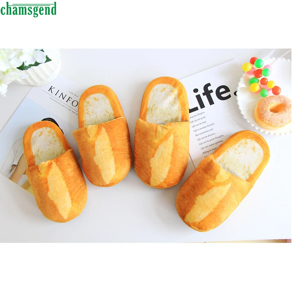Chamsgend Unisex Autumn Winter Home Slippers Soft Bottom Non-slip Plush Warm Cotton Shoes For Adult Bread Shape Slippers NEW
Chamsgend Unisex Autumn Winter Home Slippers Soft Bottom Non-slip Plush Warm Cotton Shoes For Adult Bread Shape Slippers NEW