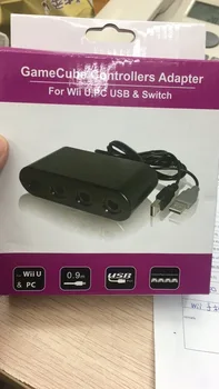 2in1 usb GC gamecube controller adapter converter for wiiu console pc to play super smashbros
2in1 usb GC gamecube controller adapter converter for wiiu console pc to play super smashbros